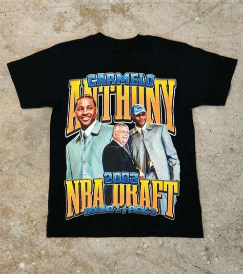 Score Big with Carmelo Anthony Graphic Tees - Shop Now!